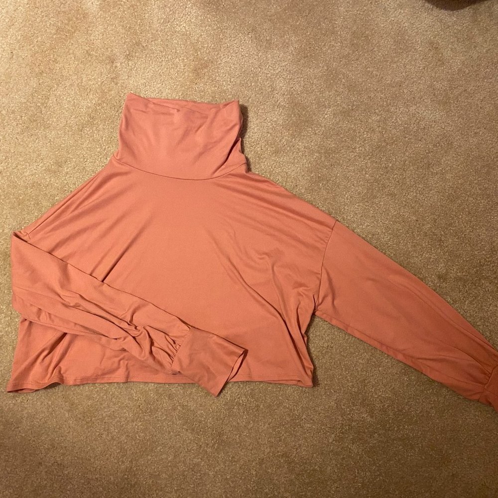 Blush Pink Turtleneck